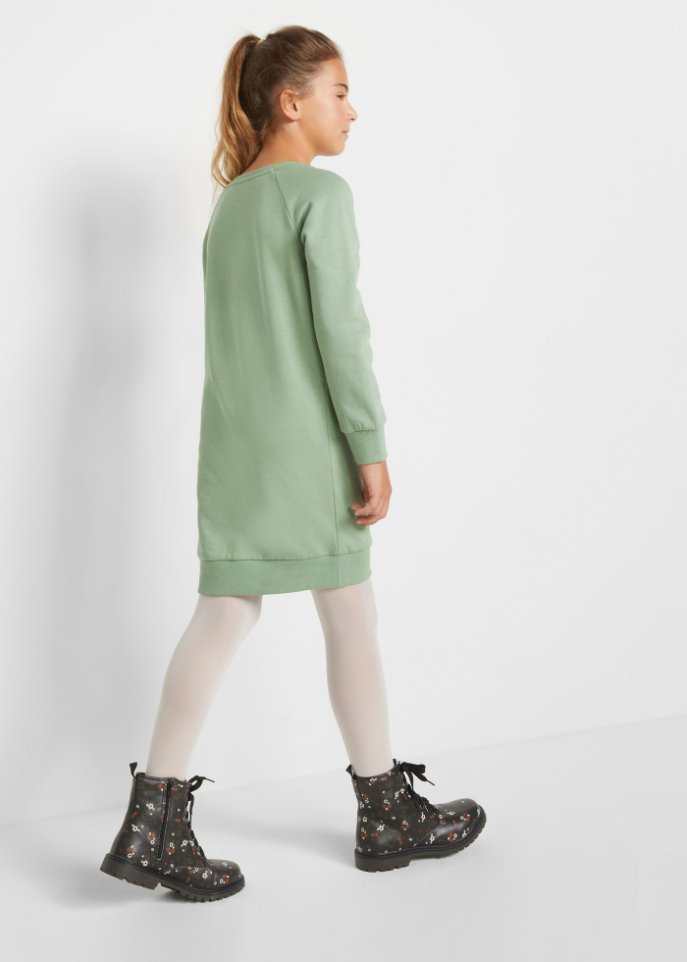 Mädchen Sweatkleid