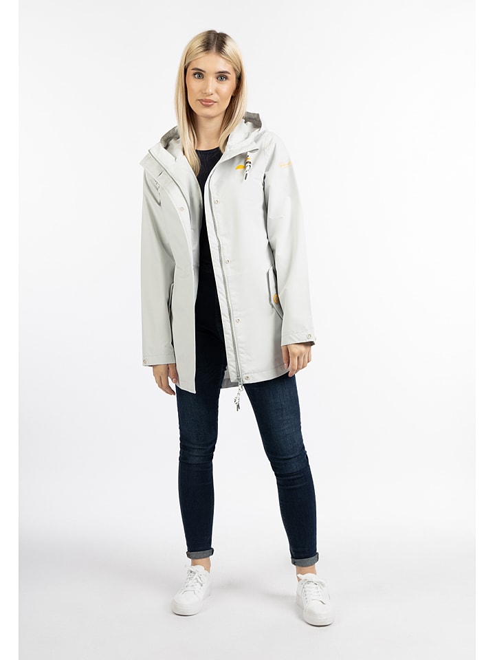 Schmuddelwedda Regenparka in Weiß günstig kaufen