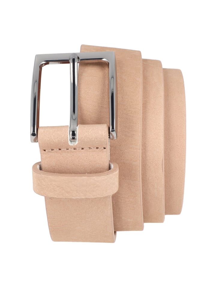 Strellson Gürtel Leder in beige günstig kaufen