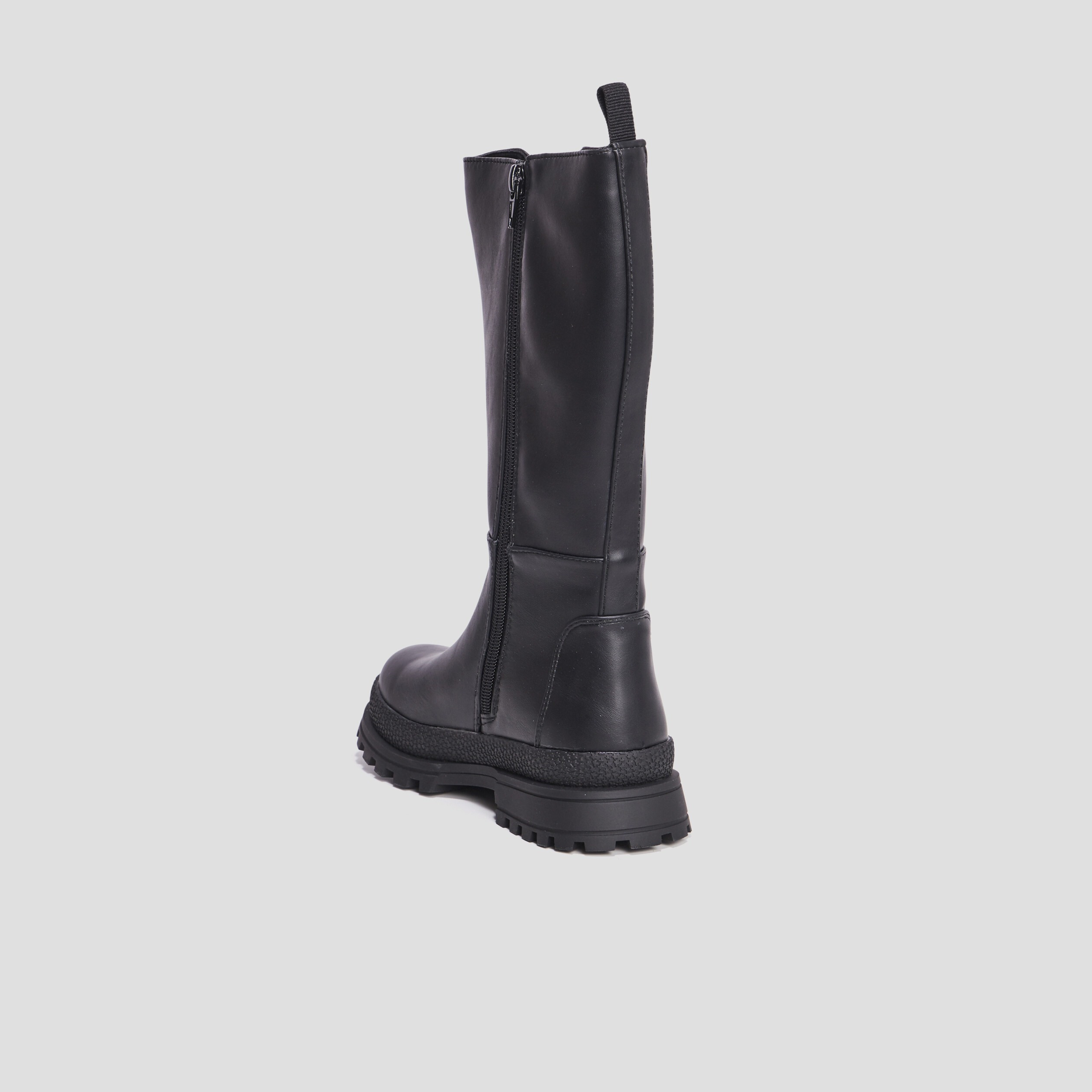 Bottes crantées noir fille | La Halle