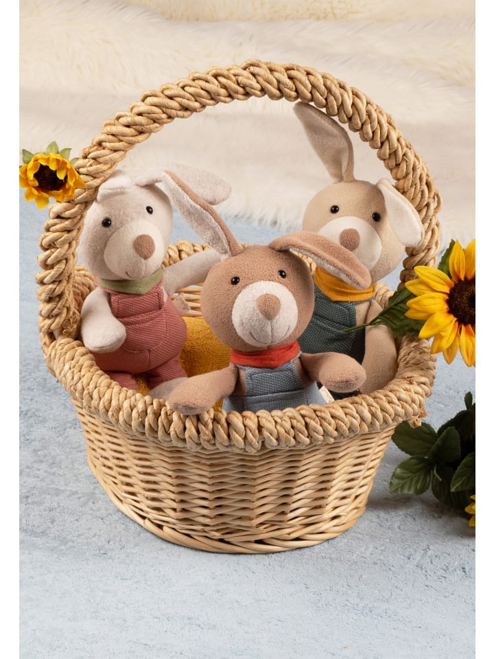 Sigikid Kuscheltier Latzhosen Hase, grün Sweety Plüschtier in grün günstig kaufen onesize