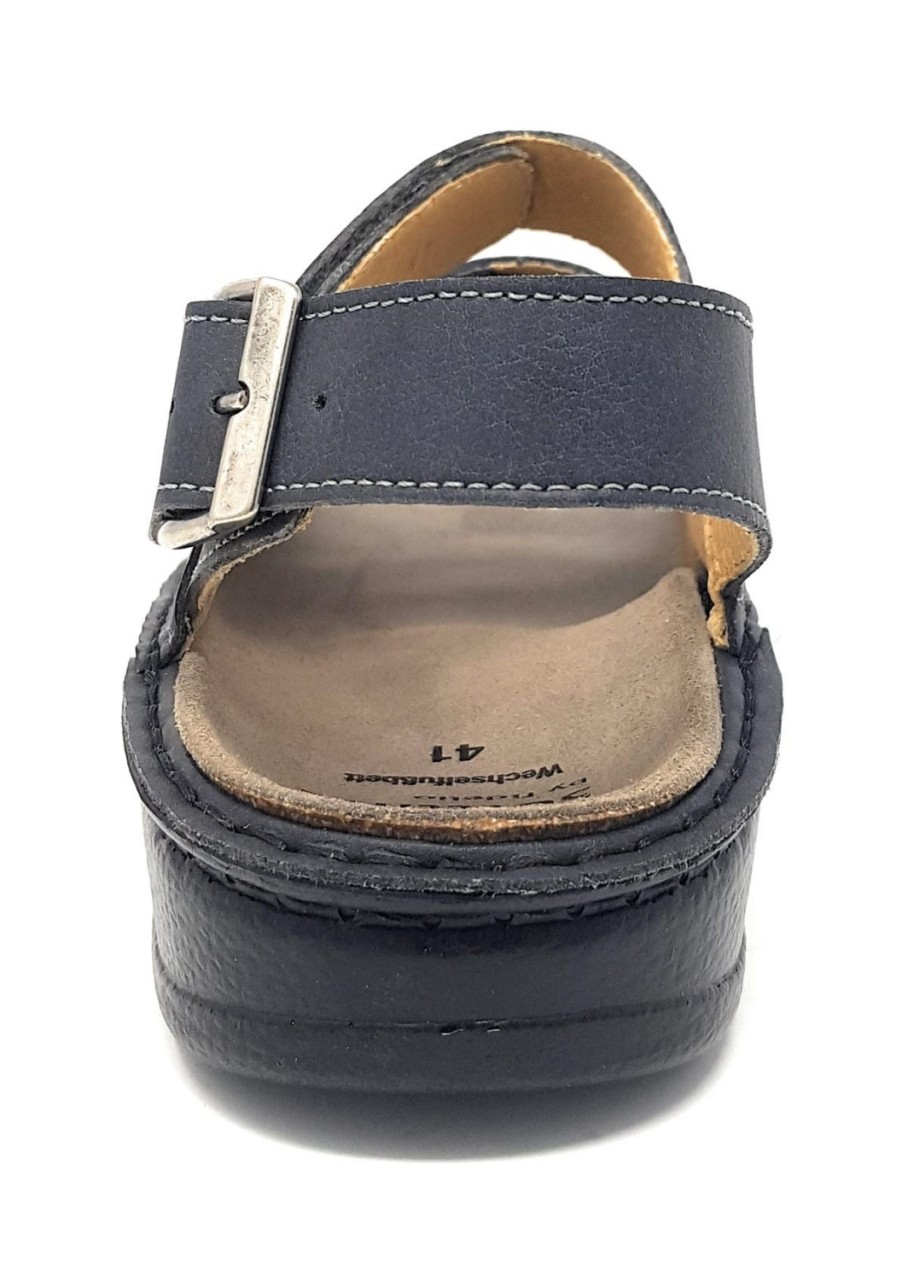 FIDELIO Komfort Sandalen grau