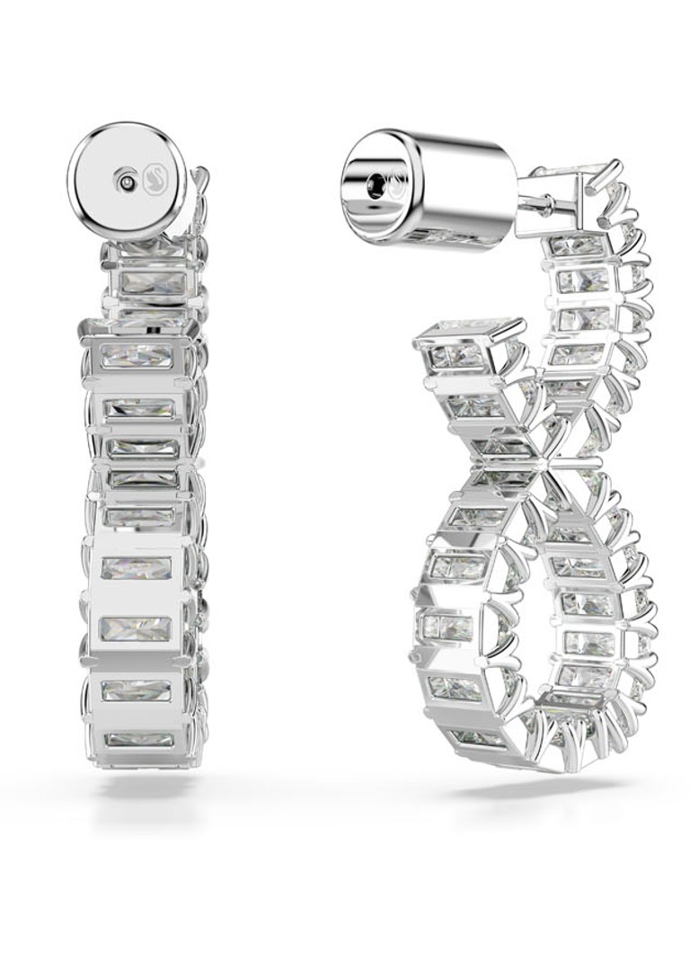 Swarovski Hyperbola stud earrings with crystal