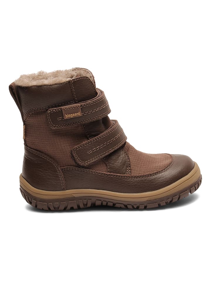 bisgaard Leder-Winterboots in Braun günstig kaufen