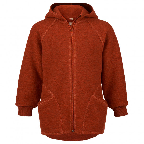 Engel - Baby-Jacke mit Kapuze und Reißverschluß - Wolljacke