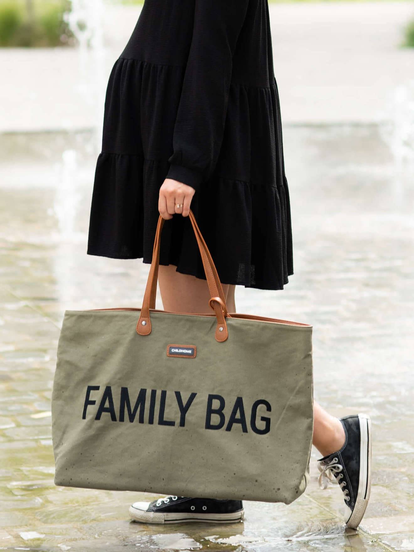 Sac à langer Family Bag CHILDHOME noir