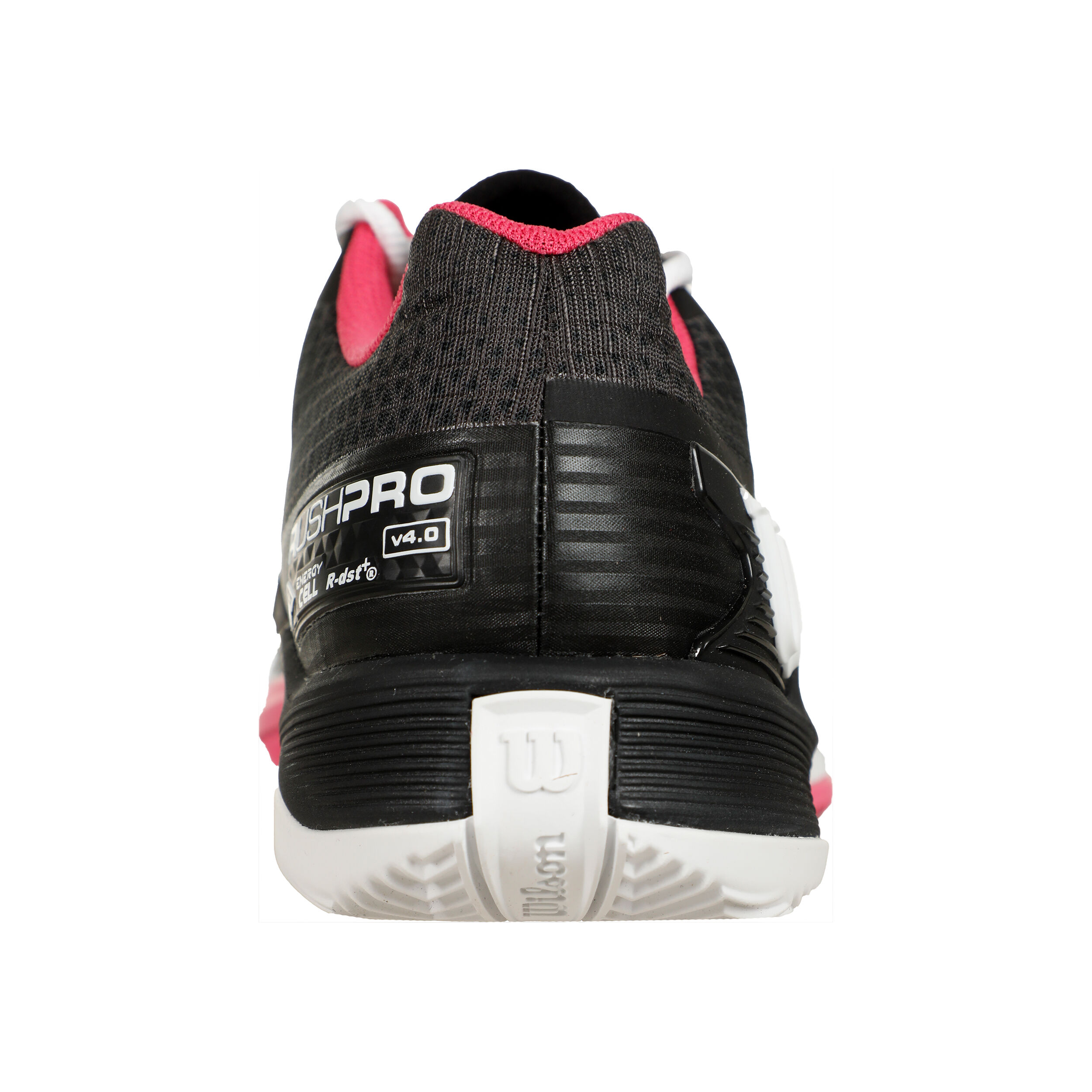 Rush Pro 4.0 CLY Sandplatzschuh Damen - Schwarz, Weiß