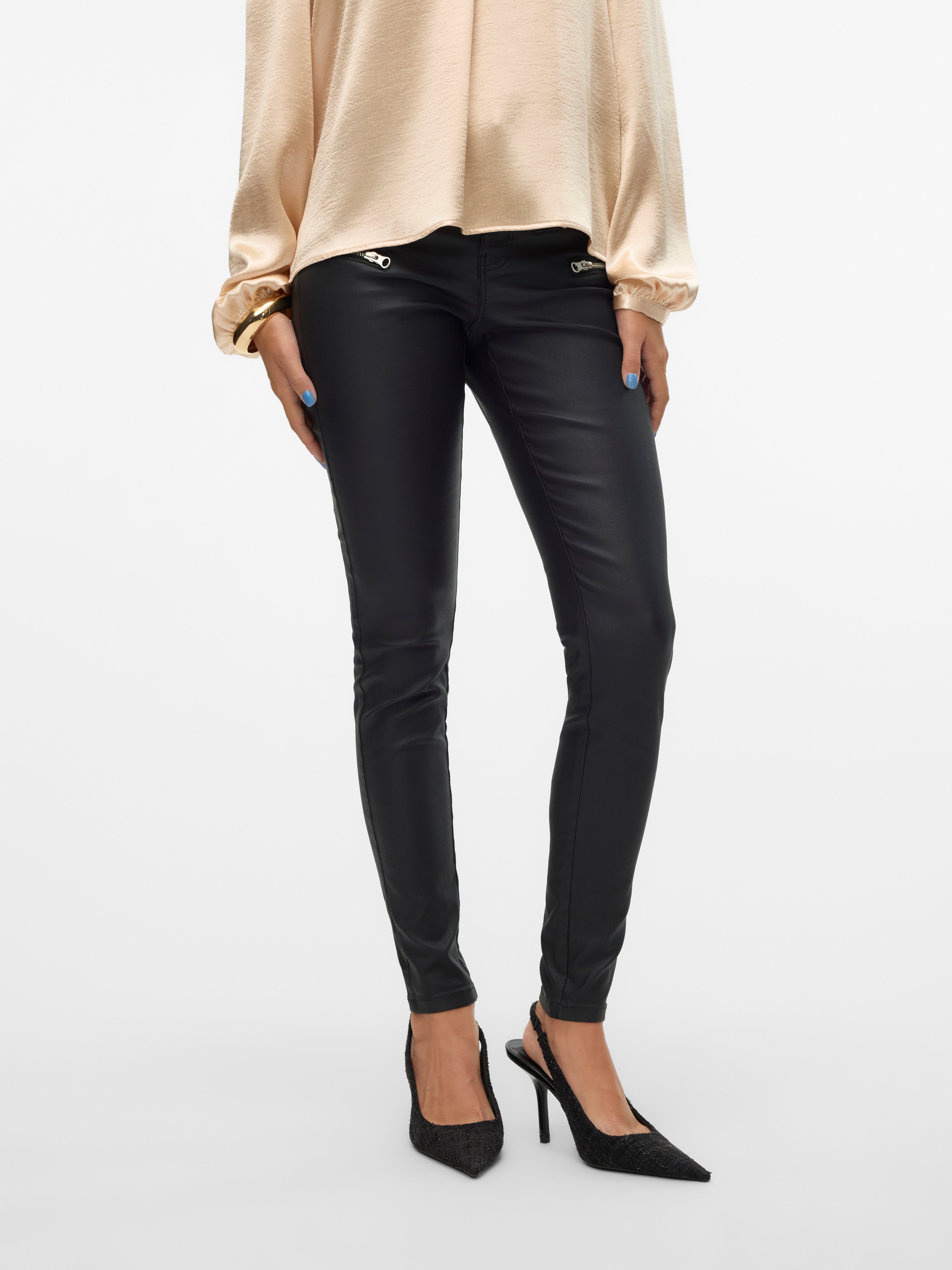 VMSEVEN Mittlere Taille Hose