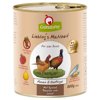 Sparpaket GranataPet Liebling's Mahlzeit 24 x 800 g