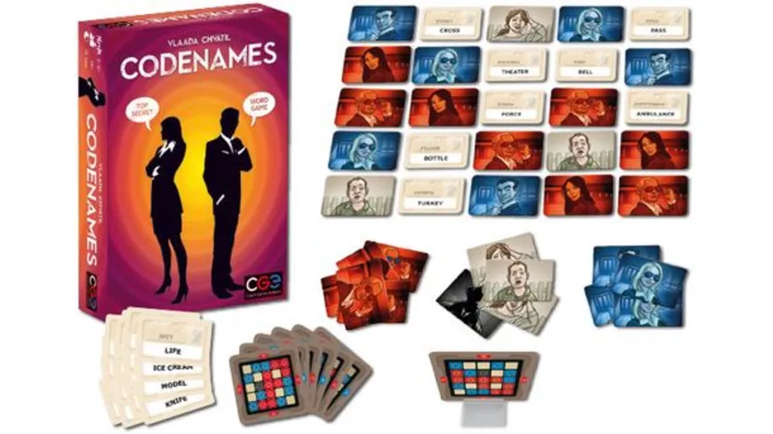 Heidelberger Spieleverlag - CODENAMES Spiel des Jahres 2016