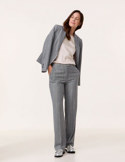 Elegante Stoffhose mit Nadelstreifen
