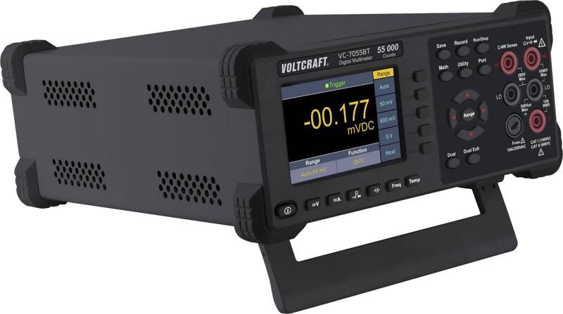 Voltcraft Tischmultimeter VC-7055BT Stromversorgung: Steckdose Test Typ: Spannung, Strom, Widerstand, Frequenz, Kapazität, Temperatur