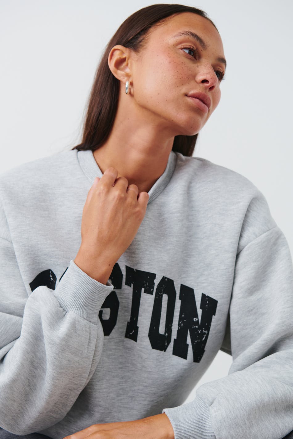 Printed sweater