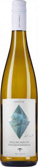 2019 Binger Honigberg Riesling Auslese feinfruchtig edelsüß Bio - Weingut Axel Schmitt