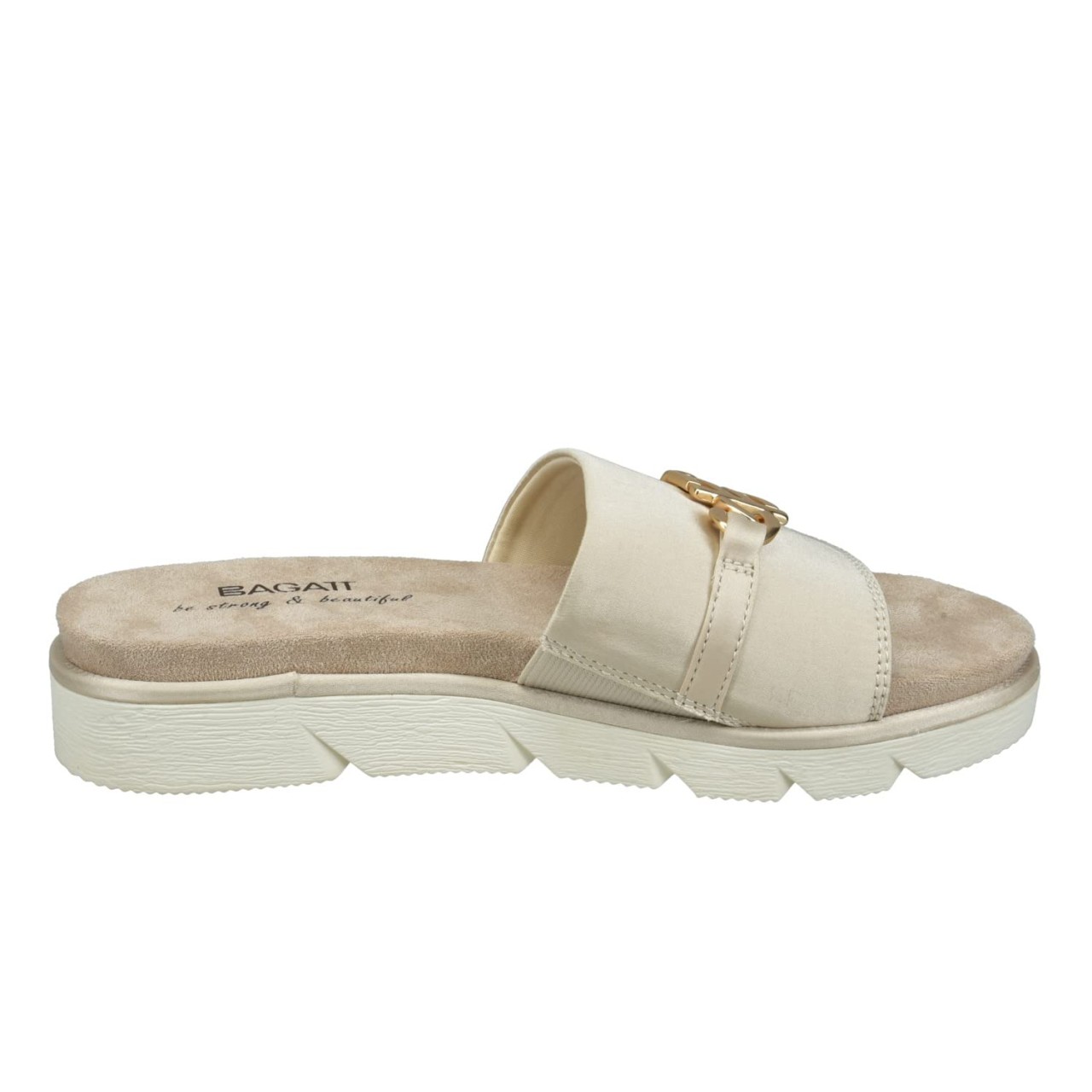 BUGATTI Klassische Sandalen gold
