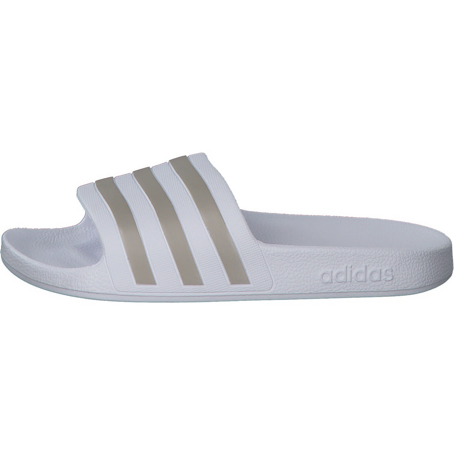 Adidas Core Adilette Aqua W, Badeschuhe, Damen, Weiß (FTWWHT/PLAMET/FTWWHT)