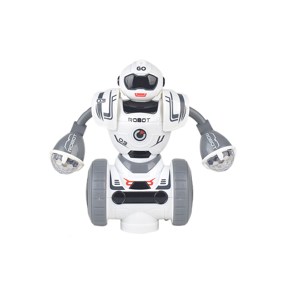 Elektrischer Roboter Ton und Licht Musik Roboterspielzeug Intelligente elektrische Roboterspielzeuge Lernspiele