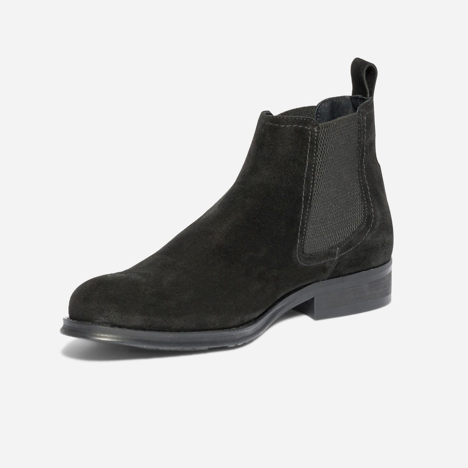 Chelsea boots cuir velours