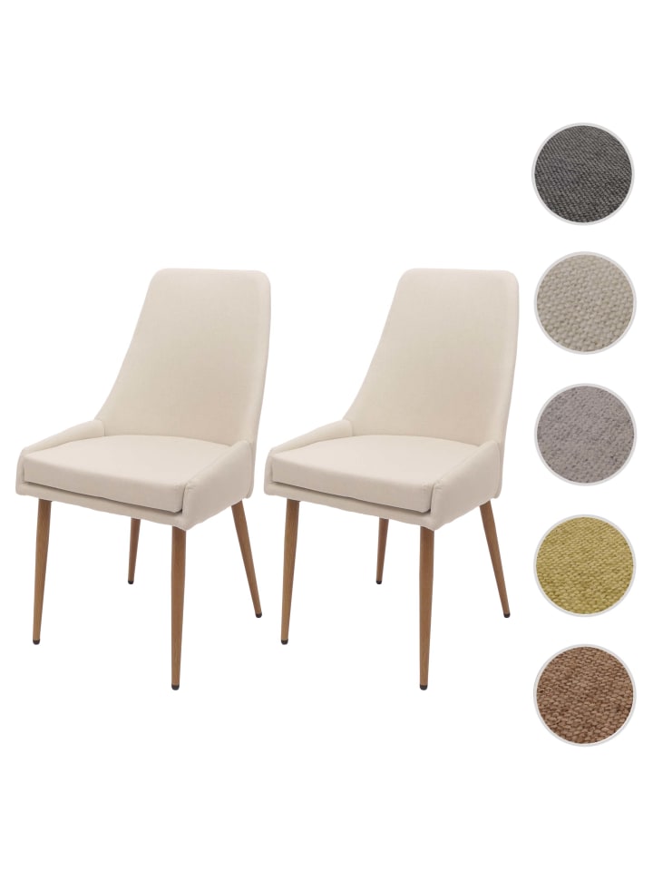 MCW 2er-Set Esszimmerstuhl O27, Beige günstig kaufen onesize