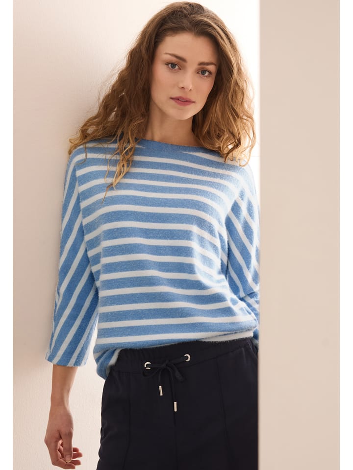 Cecil Pullover in Hellblau günstig kaufen