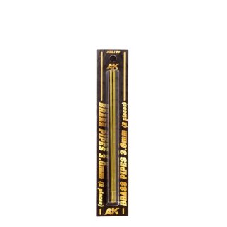 Brass Pipes 3,0mm (2)