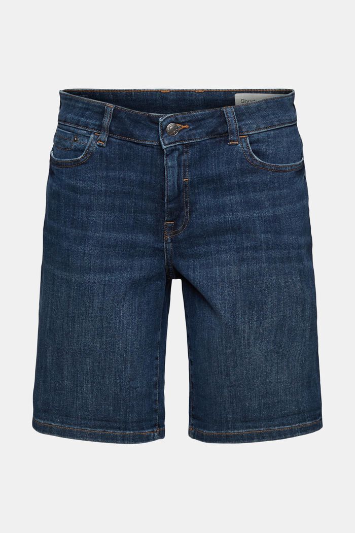 Jeans-Shorts mit Stretch