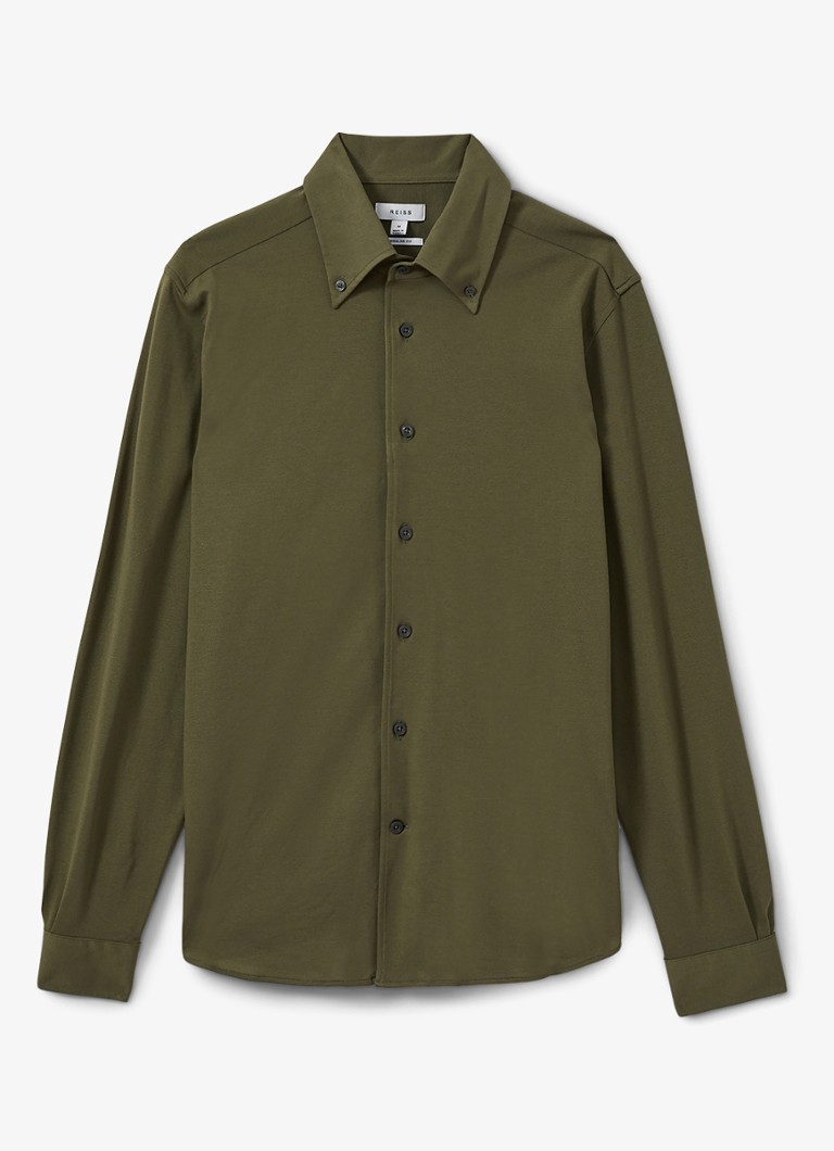 Reiss Malone košulja regularnog kroja od pike pamuka
