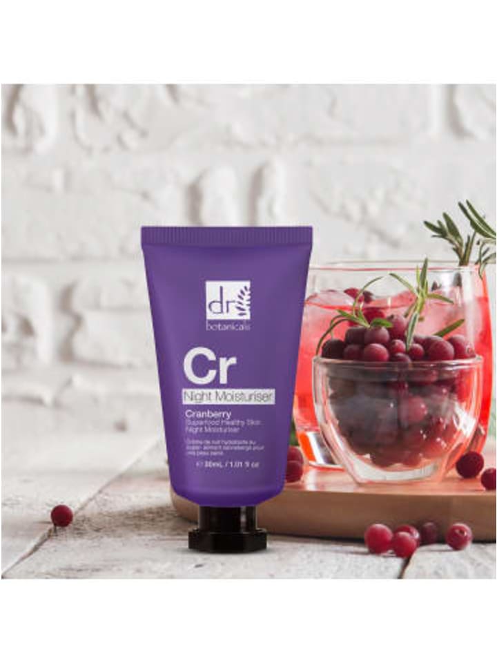 Dr Botanicals Superfood Cranberry Gesunde Haut Nachtfeuchtigkeitspflege 30ml günstig kaufen onesize