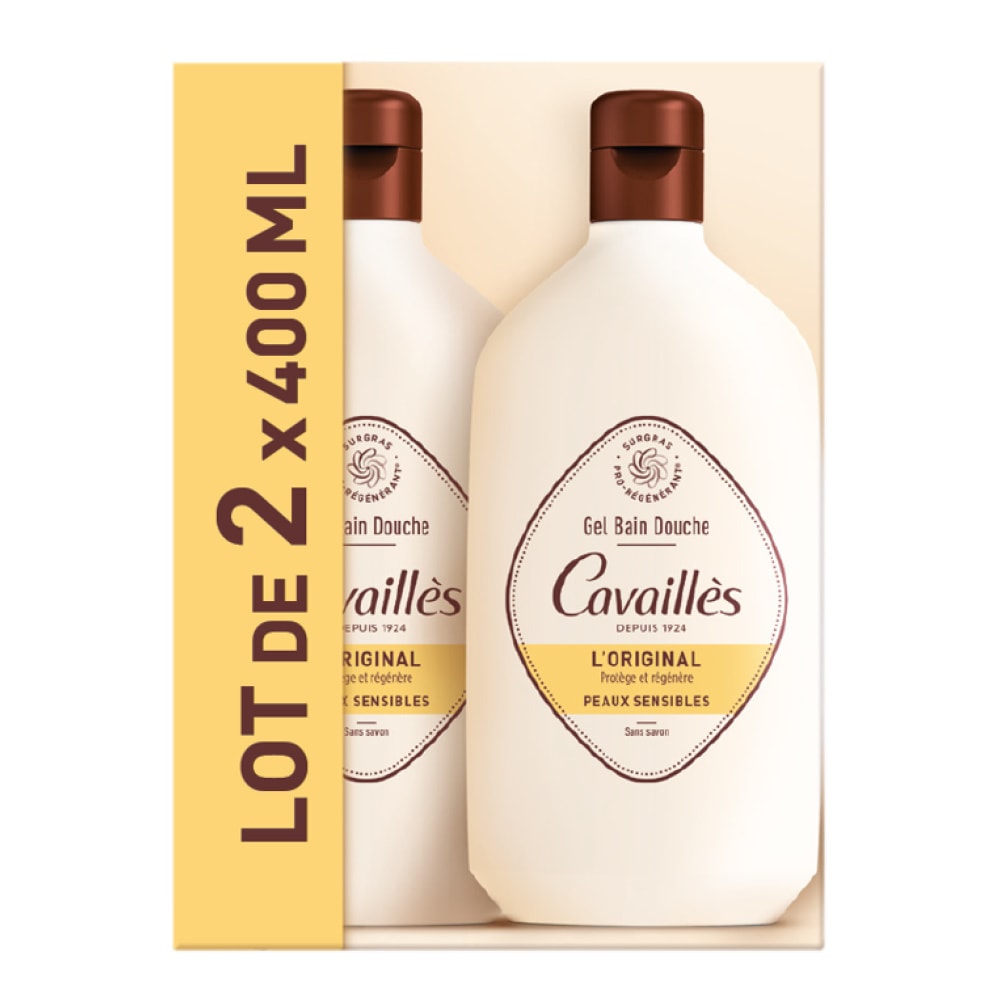 Cavaillès GEL BAIN ET DOUCHE CLASSIQUE 2x400ml GEL DOUCHE