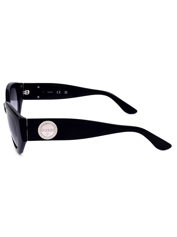 Guess Damen-Sonnenbrille in Schwarz/ Dunkelblau günstig kaufen 54