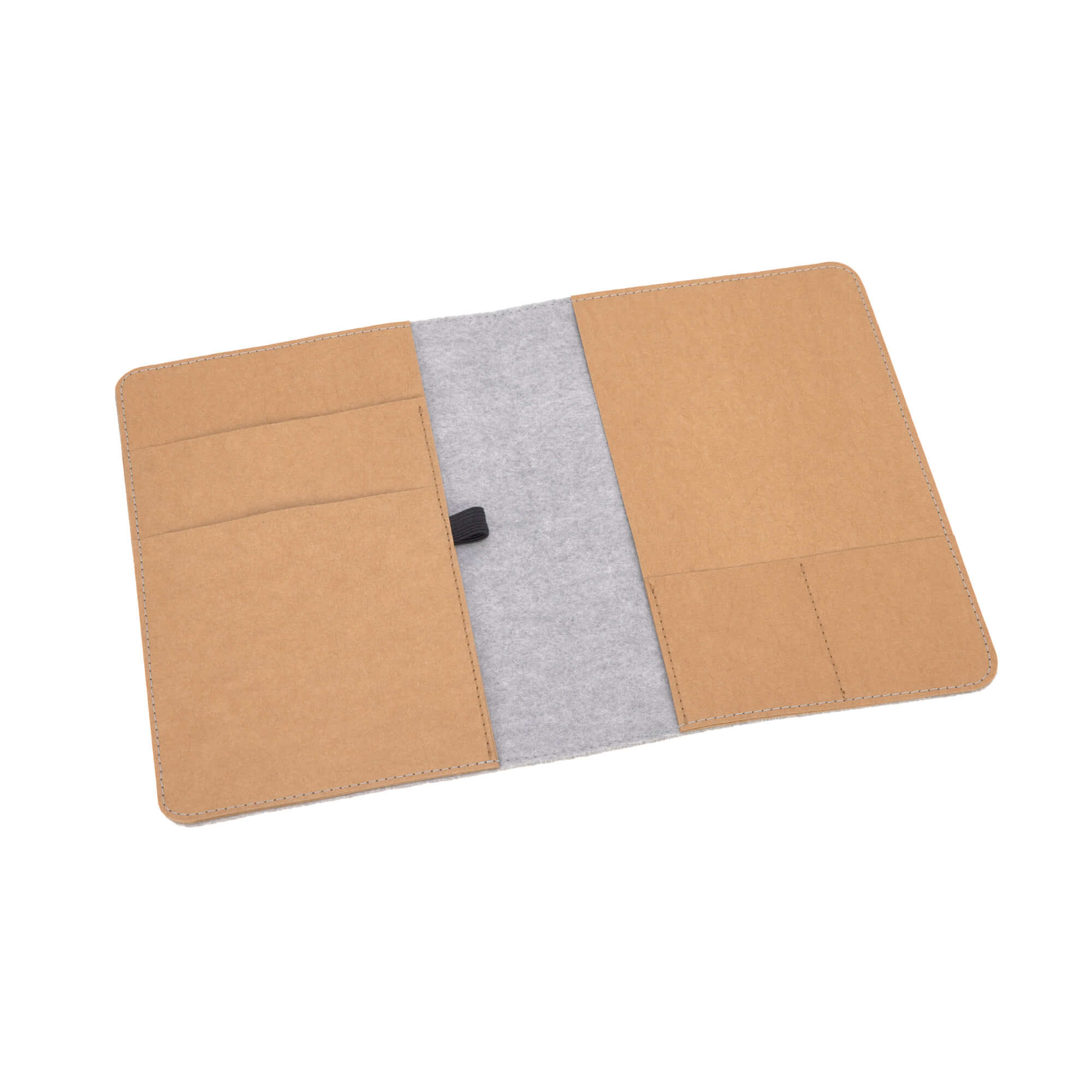 Mutterpasshülle - Dokumentenmappe Herz im Glück Limited Edition, Felt Grey