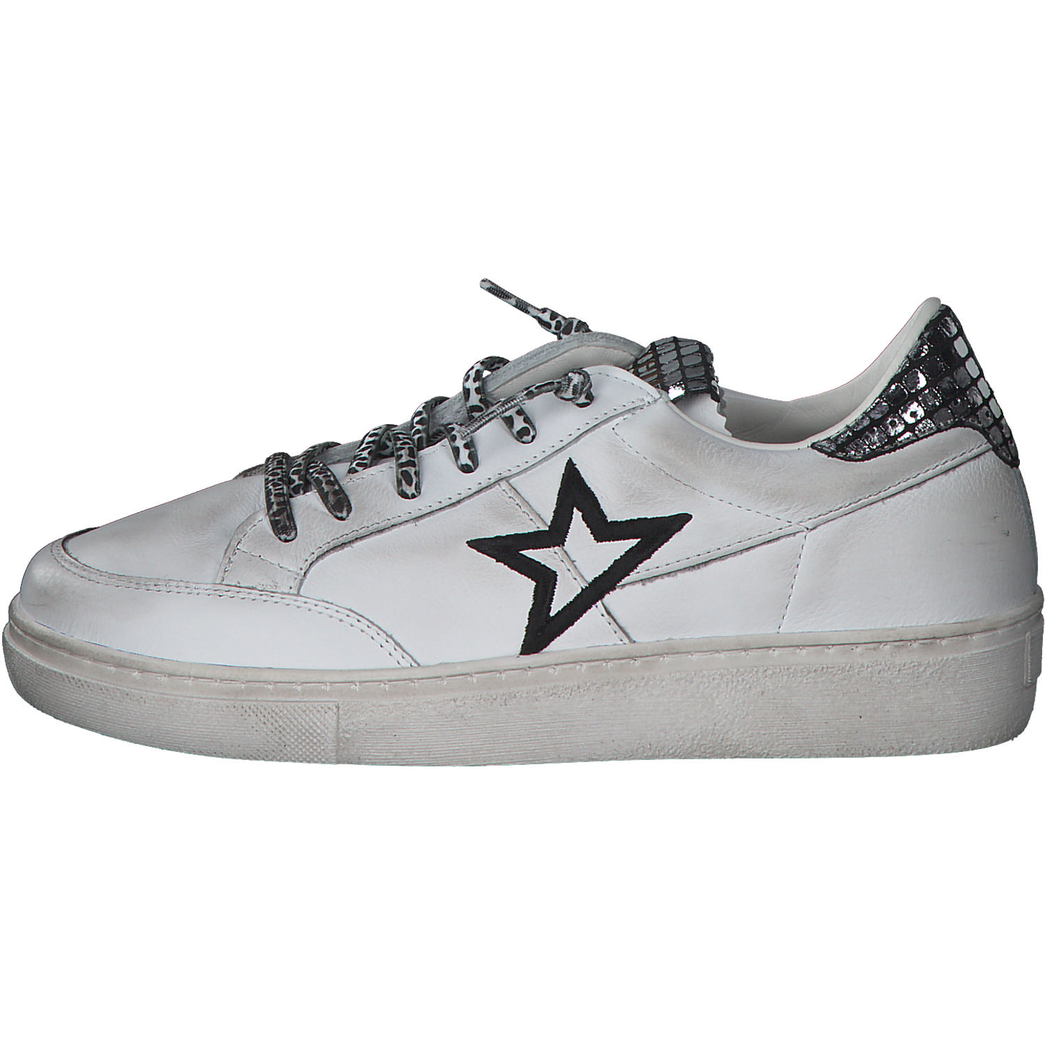 Cetti C1302, Sneakers Low, Damen, dirty white silver