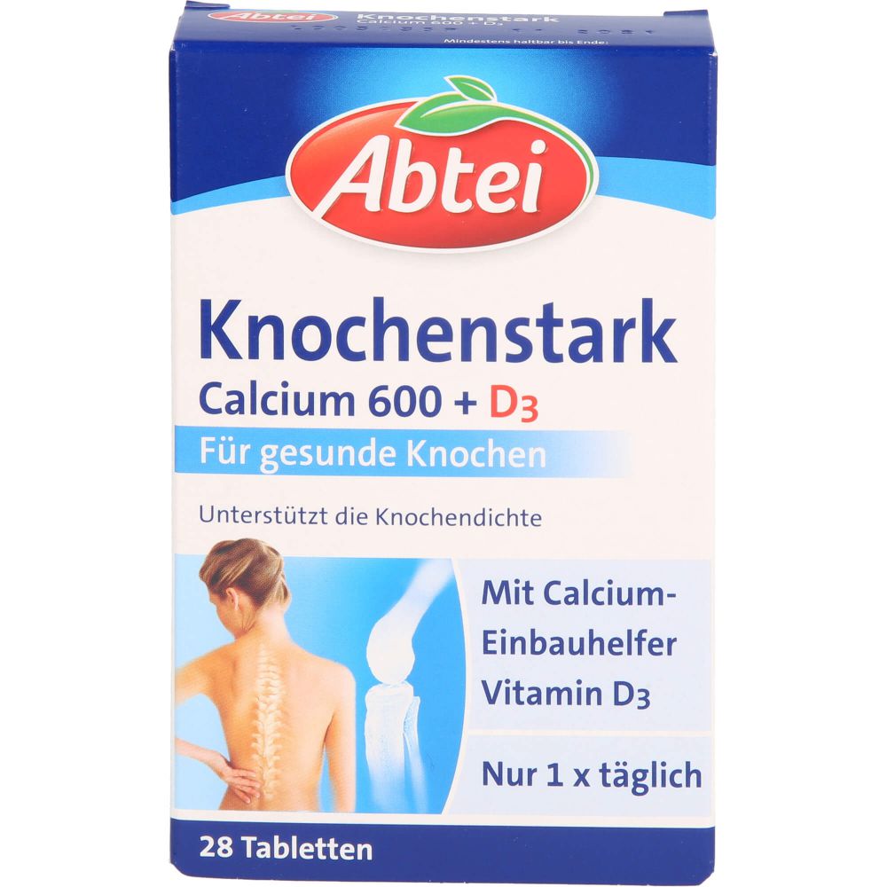Knochenstark Calcium 600+D3 Tabletten