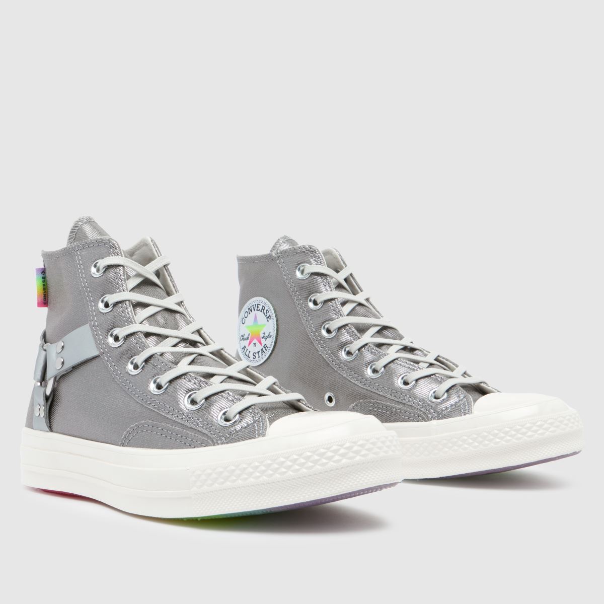 Converse Chuck 70 Hi Pride cipő ezüst multiszínű