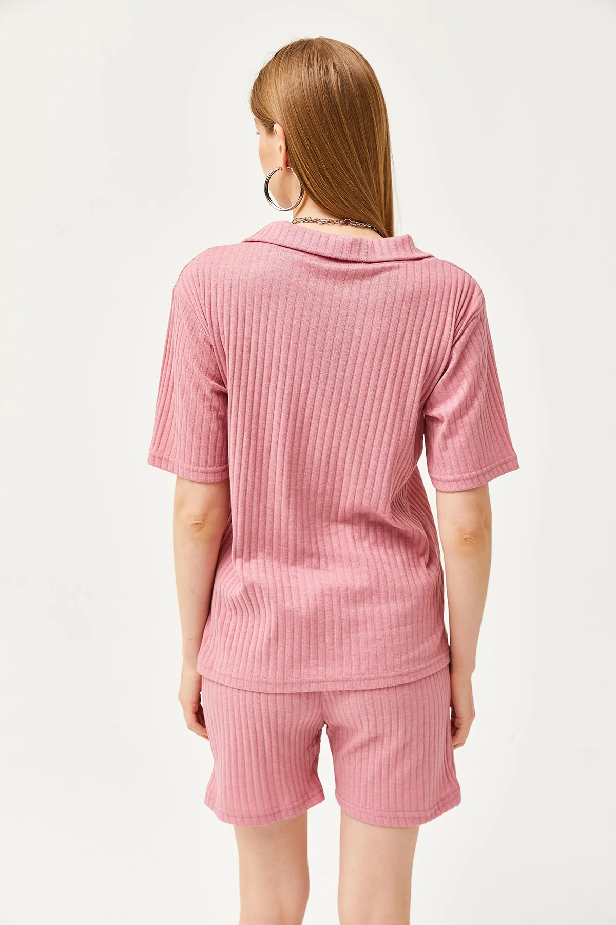 Olalook  Zweiteiler - Rosa - Oversized
