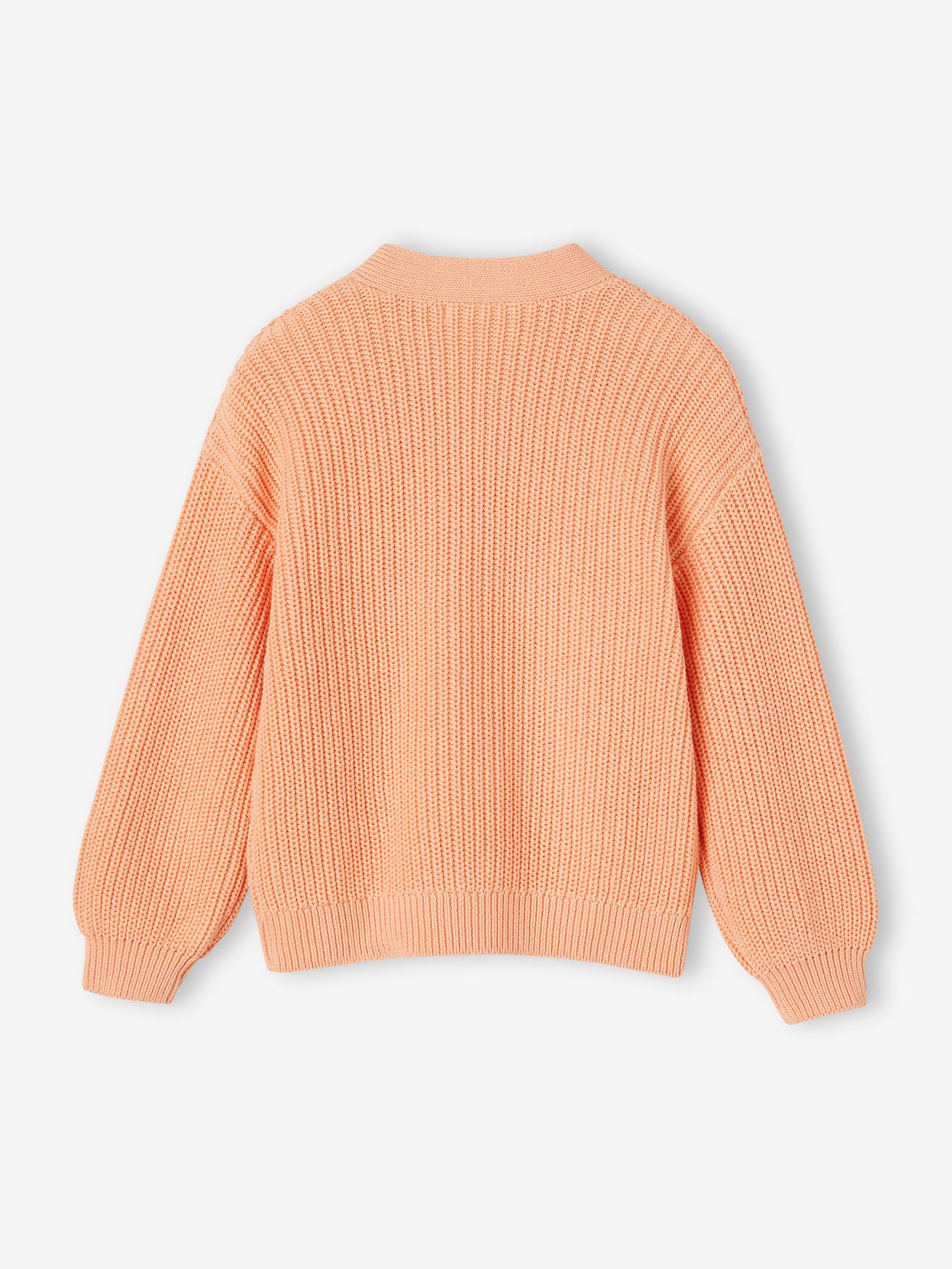 Vertbaudet Mädchen Strickjacke Oeko-Tex - pistaziengrün