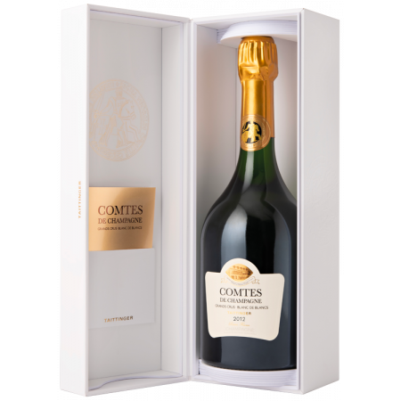 CHAMPAGNE TAITTINGER - COMTES DE CHAMPAGNE 2012 - COFFRET LUXE