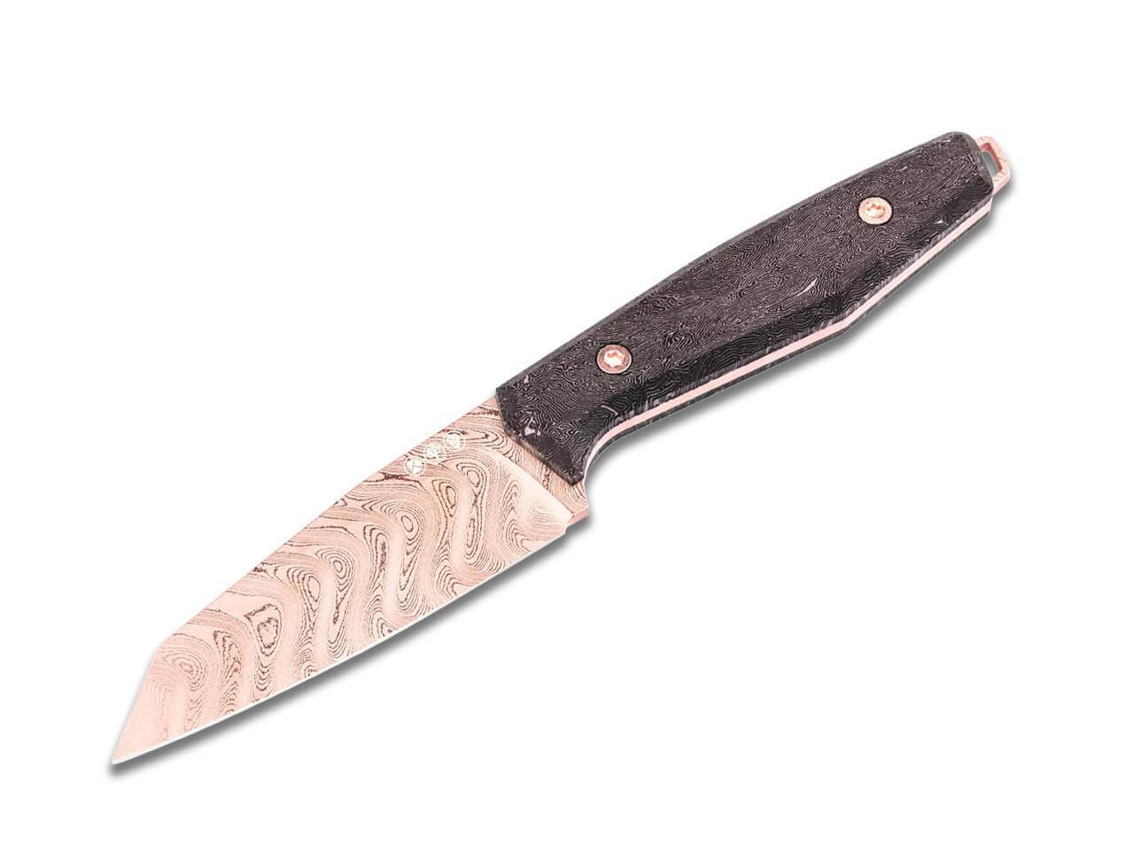 Daily Knives AK1 Roségold Damast