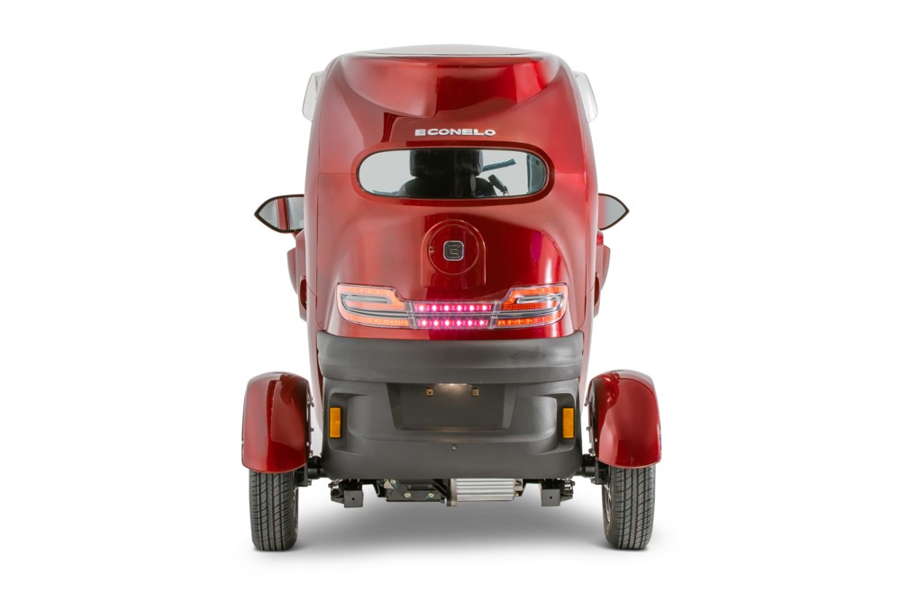 Econelo Elektro Kabinenroller  Nelo 3.1 25 km/h bordeauxrot