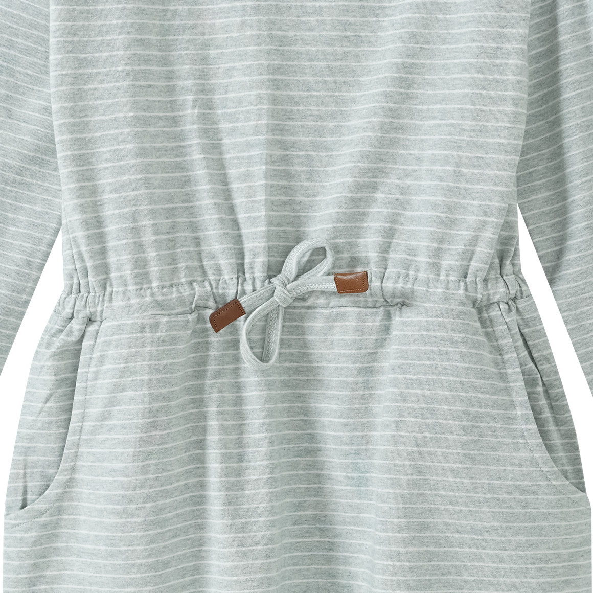 Mädchen Kleid mit Streifen