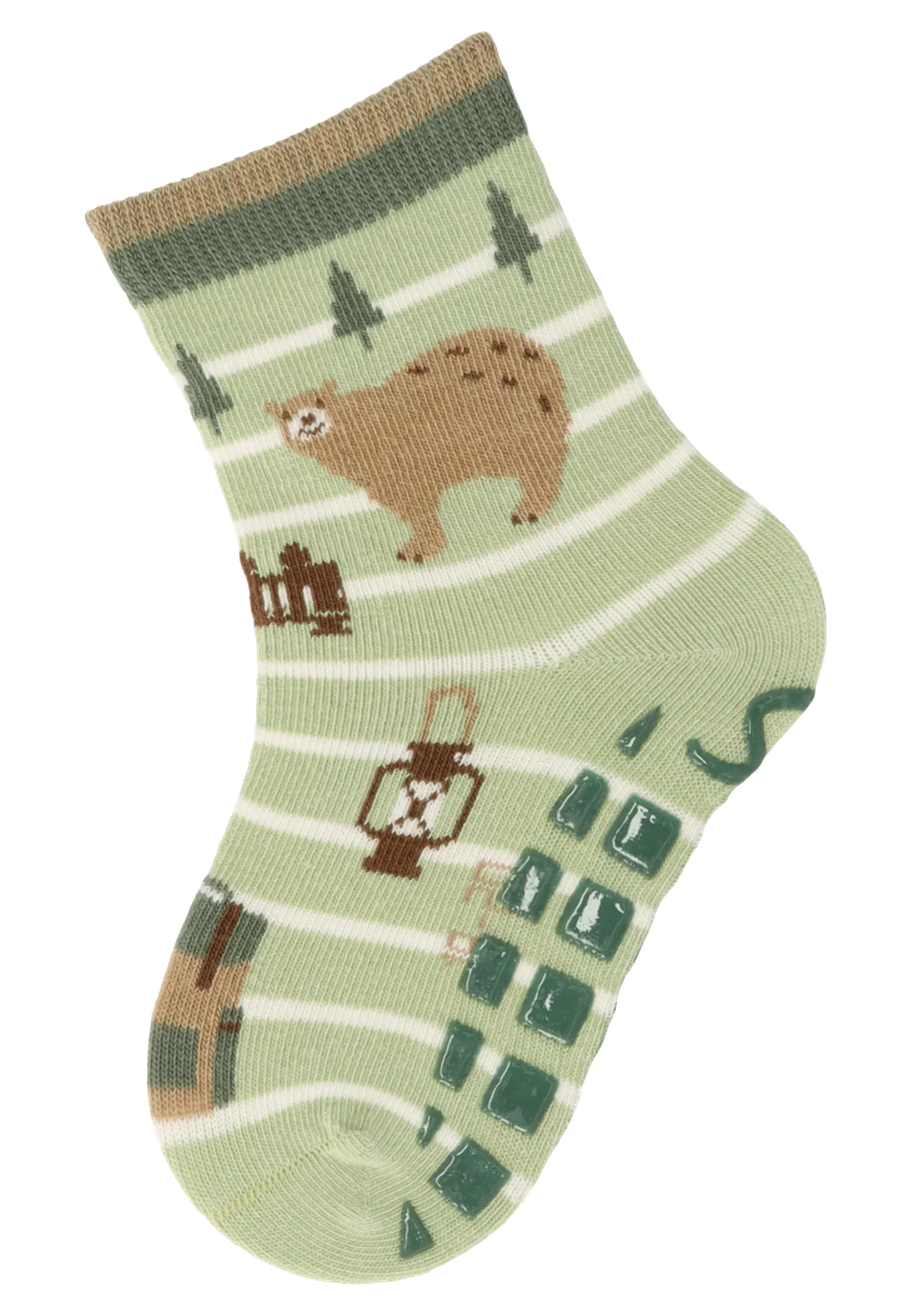 ABS Socken im 2er Pack mit Motiv Camper