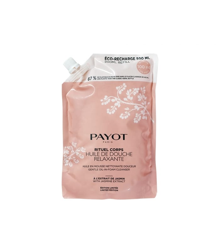 Payot-HUILE DE DOUCHE RELAXANTE RECHARGE-Huile en Mousse Nettoyante Douceur