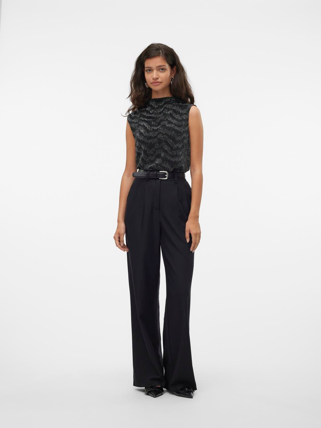 VMSELAH Hohe Taille Hose