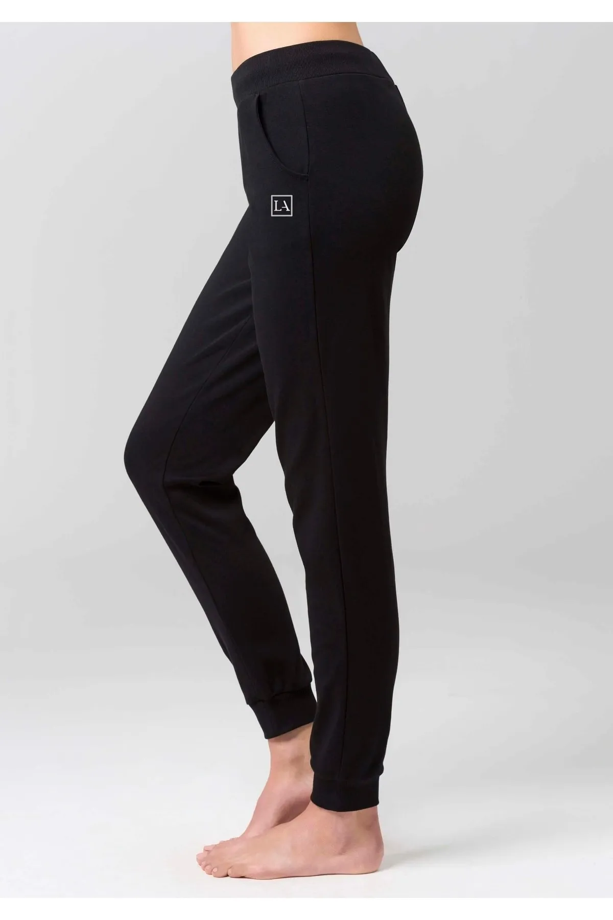 LASCANA Active  Jogginghose - Schwarz - Relaxed