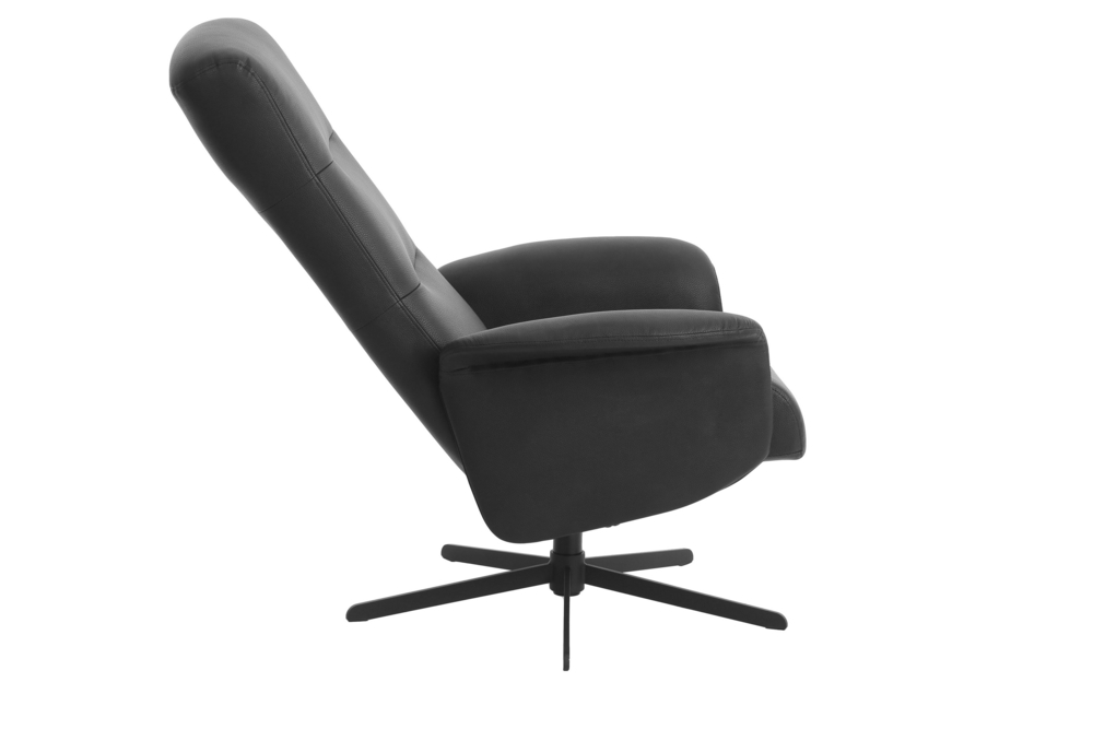 Happy Home Happy Home moderner Relaxsessel mit Drehfunktion, schwarz