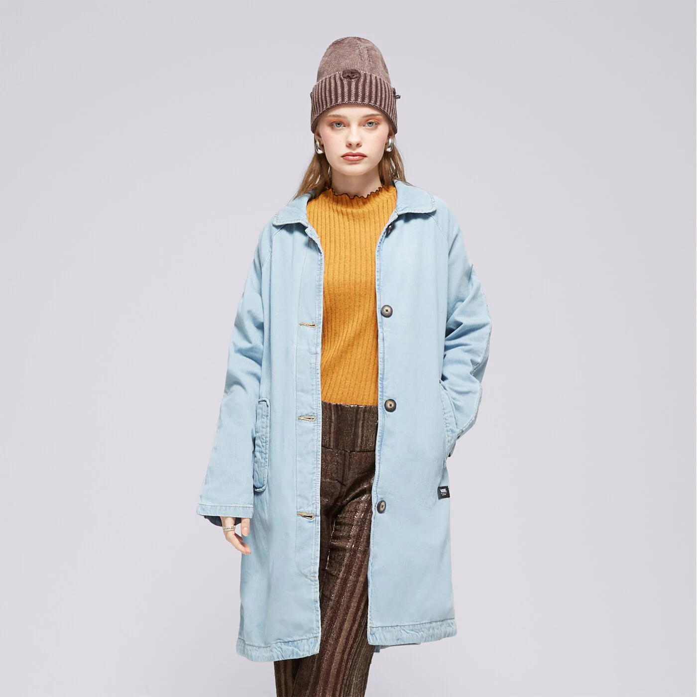 VANS JACKE SKATE MAC DENIM Blau