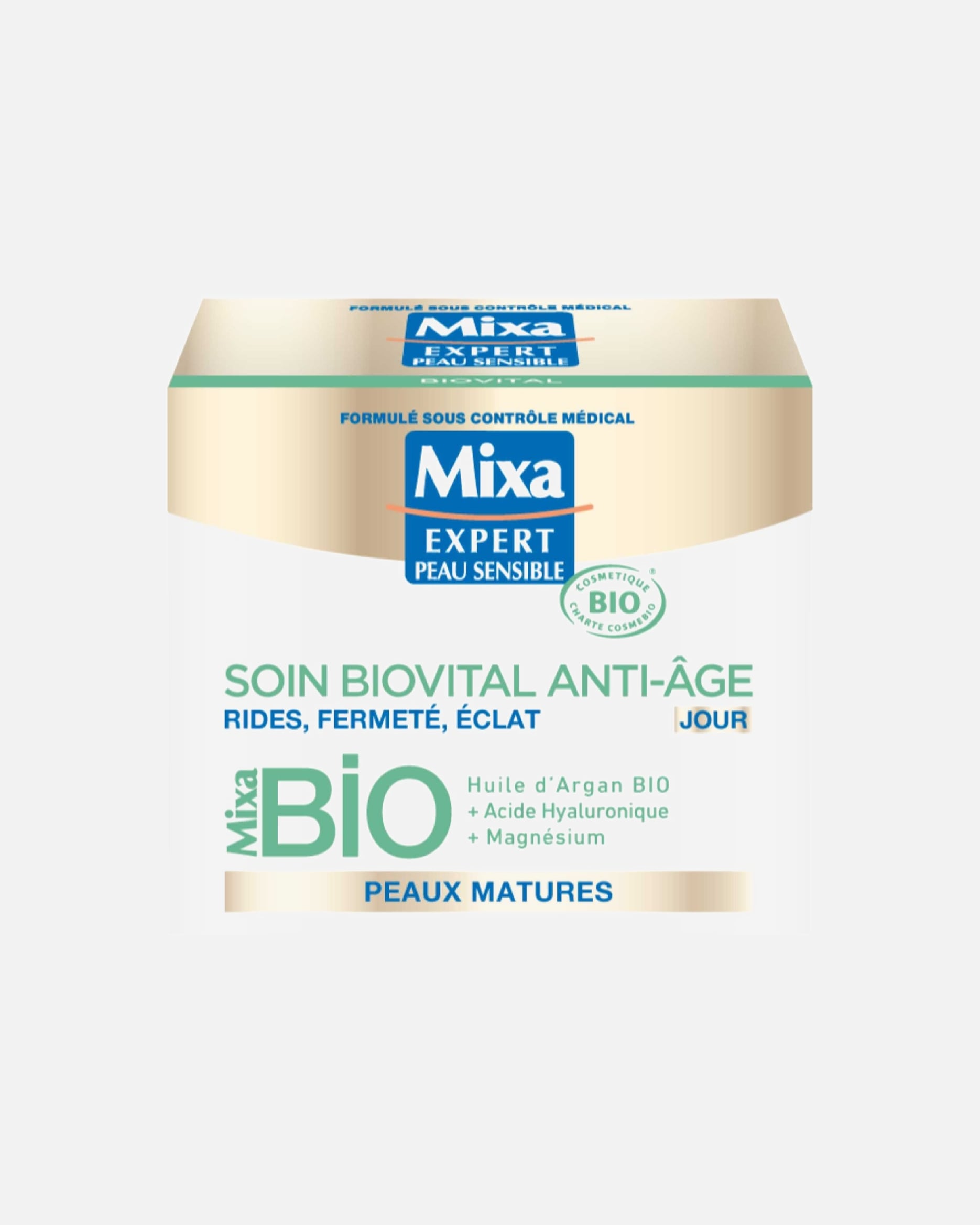 Cremă de zi anti-îmbătrânire Mixa Organic - Ten matur