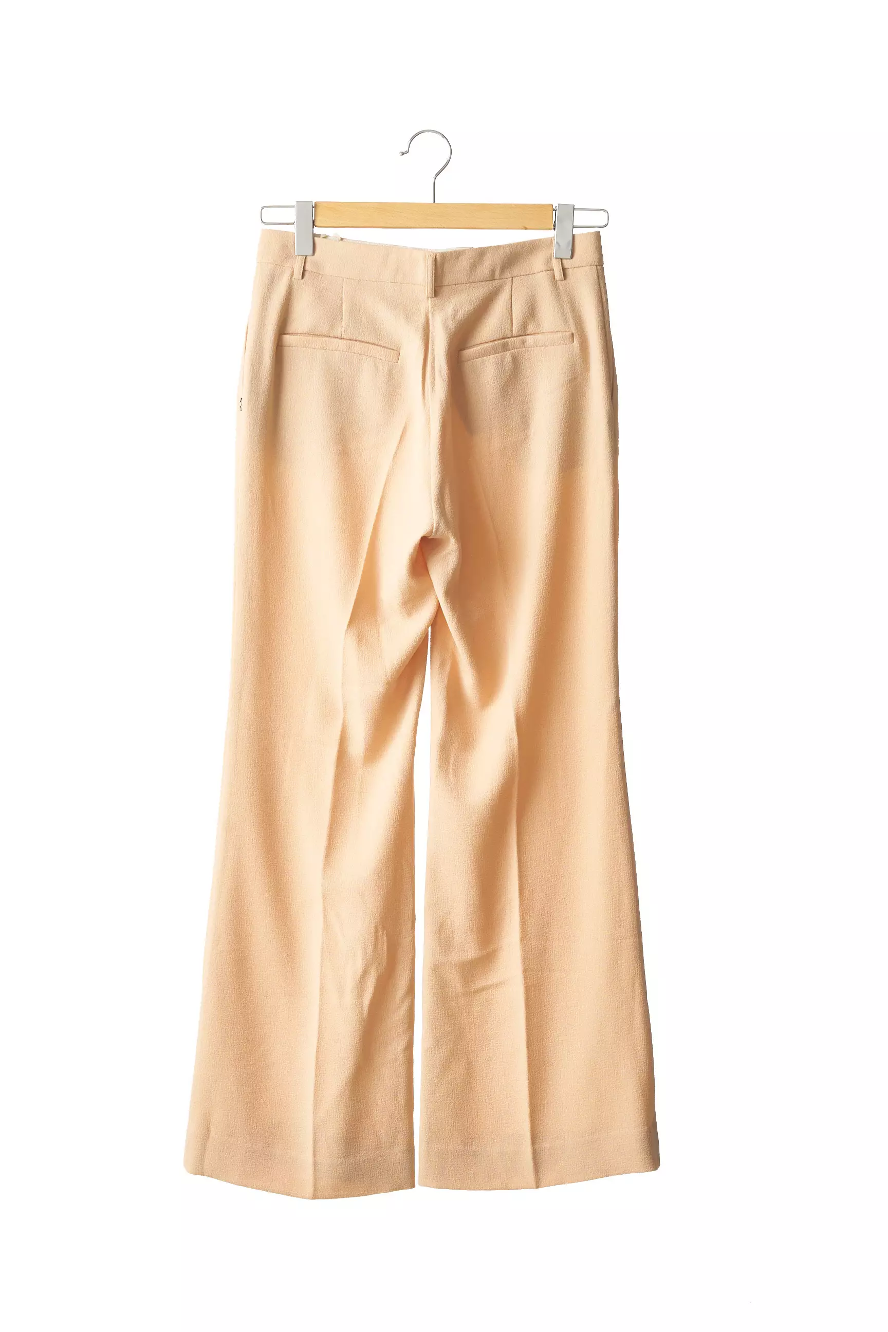 Ottod Ame Pantalons Flare Femme couleur beige