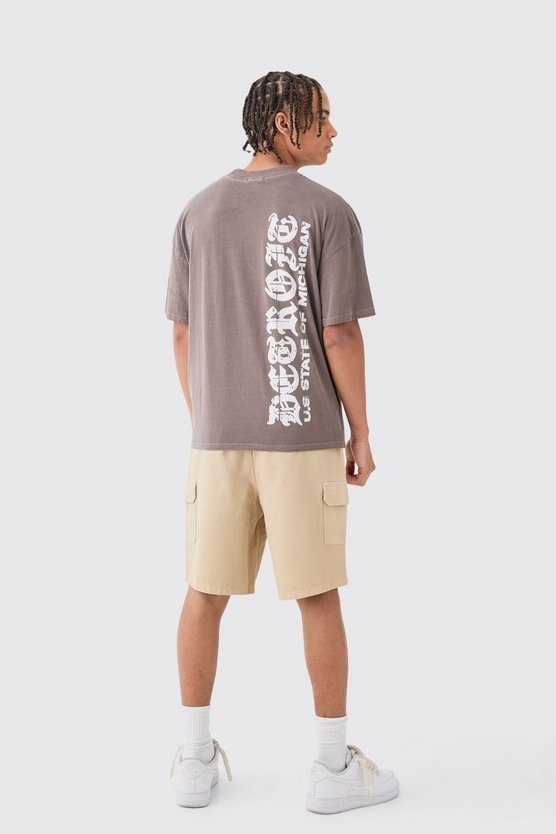 Lockere Cargo-Shorts