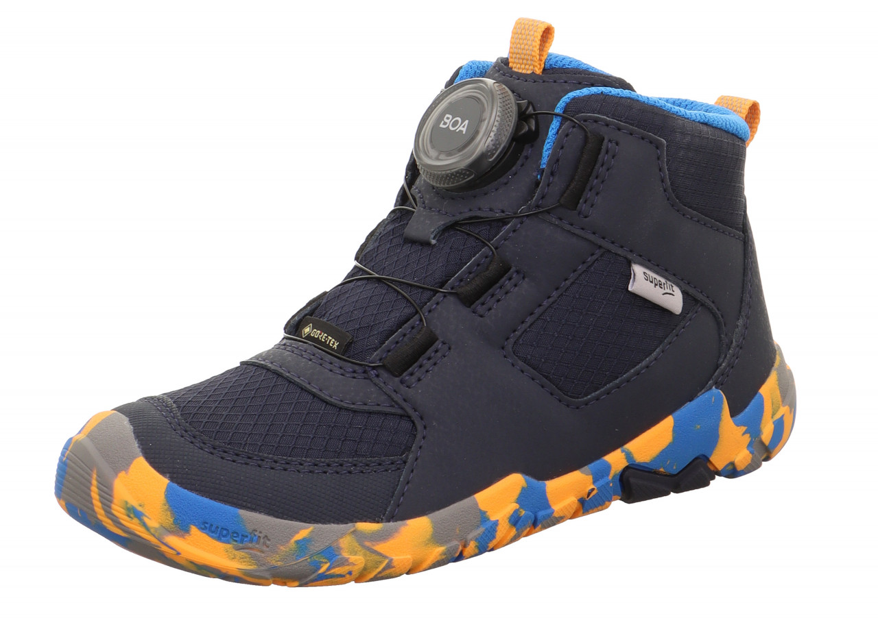 TRACE - Blau/OrangeSneaker high mit BOA® Drehverschluss